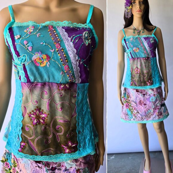 Bejewelled Enchantment Top | Roselani Jasmin | Size Small - Picture 3 of 12